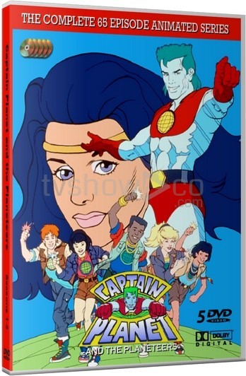 Captain Planet Original Animated Series Complete DVD Set – 