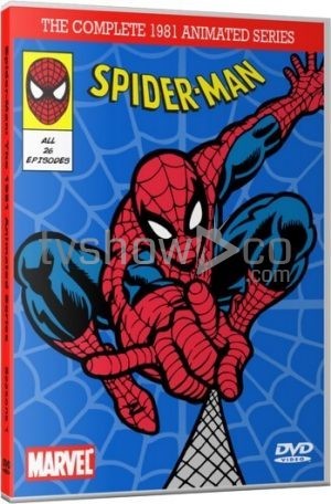 Spider-Man 1981 Animated Series Complete DVD Case