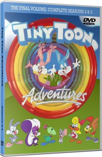 Tiny Toon Adventures Seasons 2 & 3 Case
