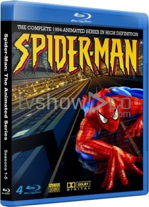 Spider-Man 1994 Animated Series Complete Blu-Ray Case