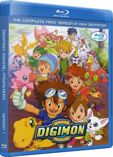 Digimon Adventure Season 1 Complete Blu-Ray Case