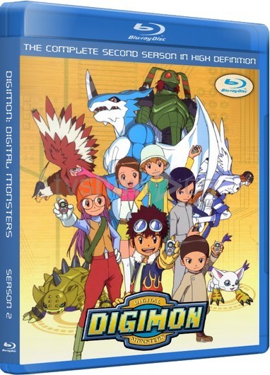 Digimon Adventure Season 2 Complete Blu-Ray Case