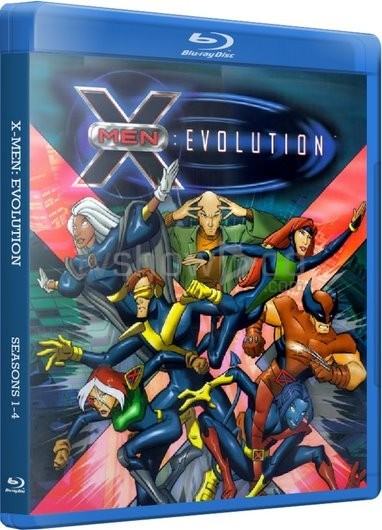 X-Men Evolution Blu-Ray Case